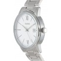 Casio Analog White Dial Stainless Steel Band Watch for Men - MTP-V002D-7B3UDF