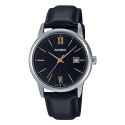 Casio Analog Leather Band Watch for Men - MTP-V002L-1B3UDF