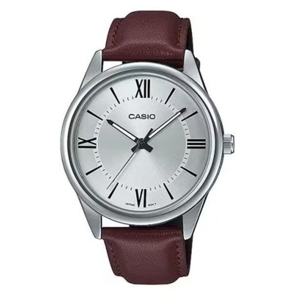 Casio Analog Leather Band Watch for Men - MTP-V005L-7B5UDF