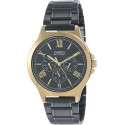 Casio Analog Black Dial Stainless Steel Watch for Men - MTP-V300GB-1AUDF