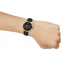 Casio Analog Black Dial Leather Band Watch for Men - MTP-V300GL-1AUDF