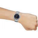 Casio Black Dial Stainless Steel Analog-Digital Watch for Men - MTP-VC01D-1EUDF