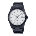 Casio Analog White Dial Stainless Steel Band Watch for Men - MTP-VD03B-7AUDF