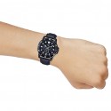Casio Analog Black Leather Watch for Men - MTP-VD300BL-1EUDF