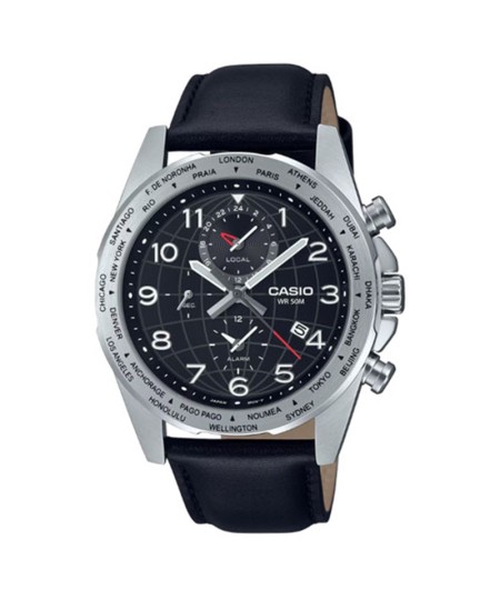Casio Analog Black D...