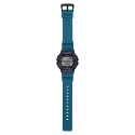 Casio Digital Resin Band Watch for Men, Blue - WS-1400H-3AVDF