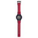 Casio Digital Resin Band Watch for Men, Red - WS-1400H-4AVDF