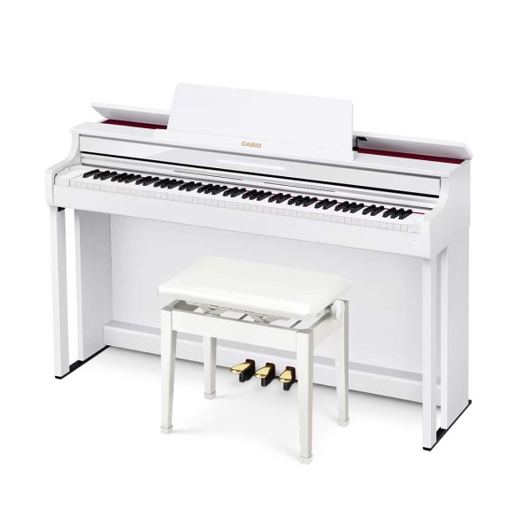 Casio 88-keys Celviano Digital Piano, White - AP-550WEC2