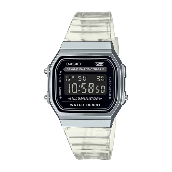 CASIO Vintage Digital Watch for Unisex - A168XES-1BDF