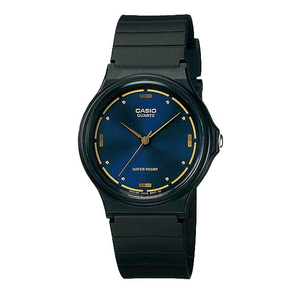 Casio Unisex Blue Dial Resin Band Watch - MQ-76-2ALDF