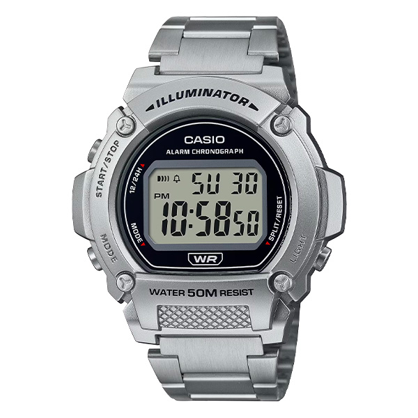 CASIO Standard Digital Watch - W-219HD-1AVDF