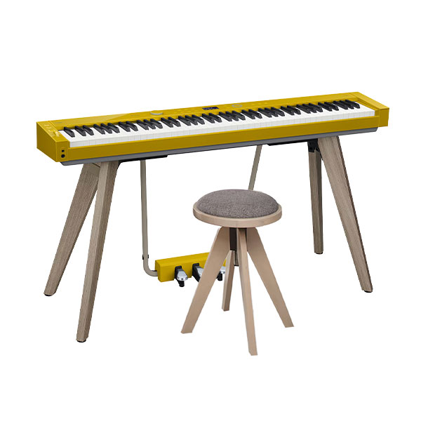 CASIO Privia 88-Key Electronic Digital Piano, Yellow - PX-S7000HMC2