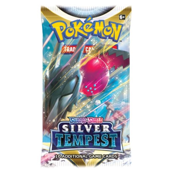 Pokemon TCG Sword & Shield Silver Tempest Booster Pack - 183-85091-T