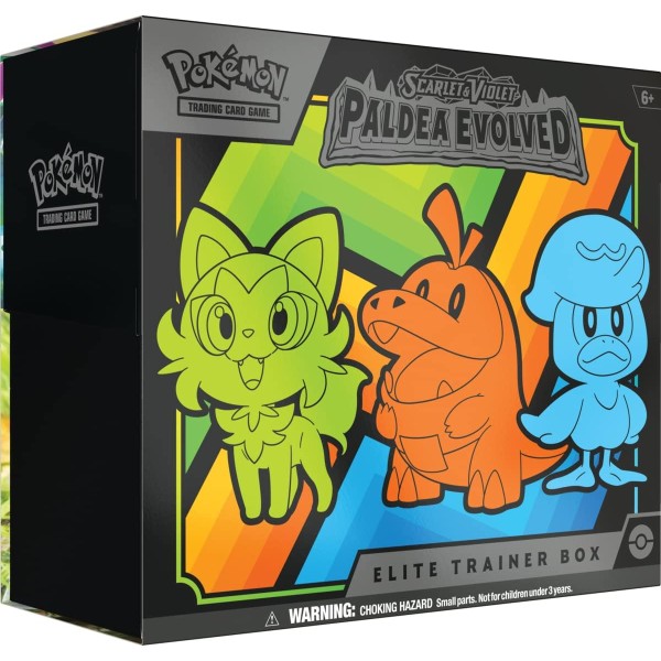 Pokémon TCG: Scarlet & Violet - Paldea Evolved Elite Trainer Box - 185-85366-T