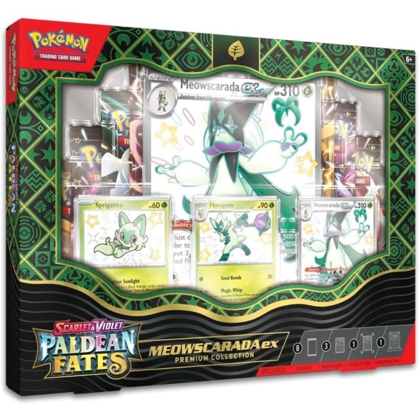 Pokémon TCG: Scarlet & Violet—Paldean Fates Pokémon ex Premium Collection - 290-85961-T