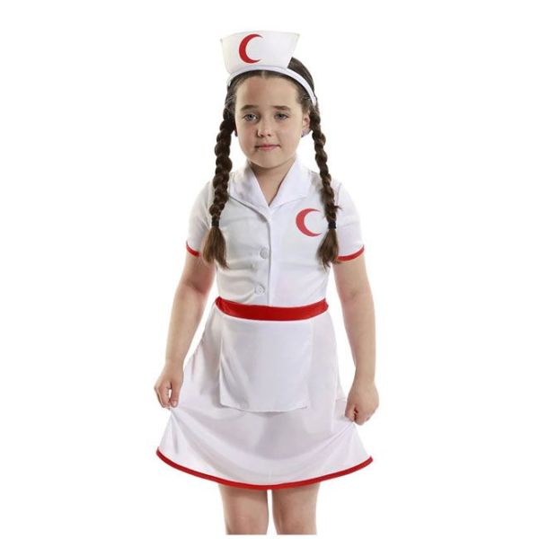 Rubies Red Crescent Nurse Costume for Girls - 83363