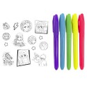 Kaleidoscope Neon Colouring Kit: Manga Art - 952135HK-T