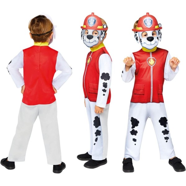 Rubies Paw Patrol Marshall Costume, Age 3-4 years - 9909115-T