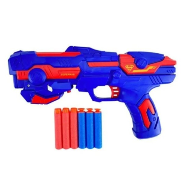 Soft Dart Gun with Light Superman - 52816-TT