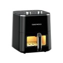 Daewoo 5Liters, 1500Watts Manual Air Fryer, Black - DAF 8047