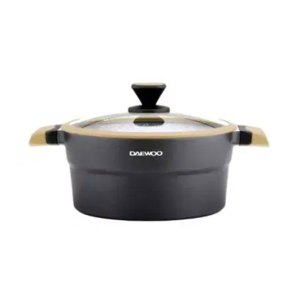 Daewoo Casserole Pot 24cm, Brown - DCC2400-BR