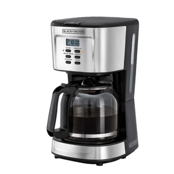 Black & Decker 900W 12 Cup Coffee Maker - DCM85-B5