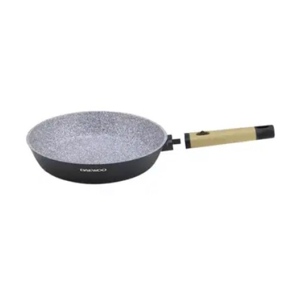 Daewoo Granite Frying Pan 28cm - Black & Brown - DFP280R-Brown