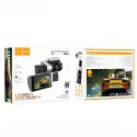 Hoco Triumph 3-Screen WiFi Dash Cam Simultaneous Display Recorder - DI64
