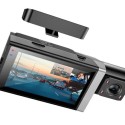 Hoco Triumph 3-Screen WiFi Dash Cam Simultaneous Display Recorder - DI64