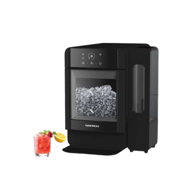 Daewoo 165W, 3.4L Nugget Ice Maker Machine Water Tank, Black - DIM1505