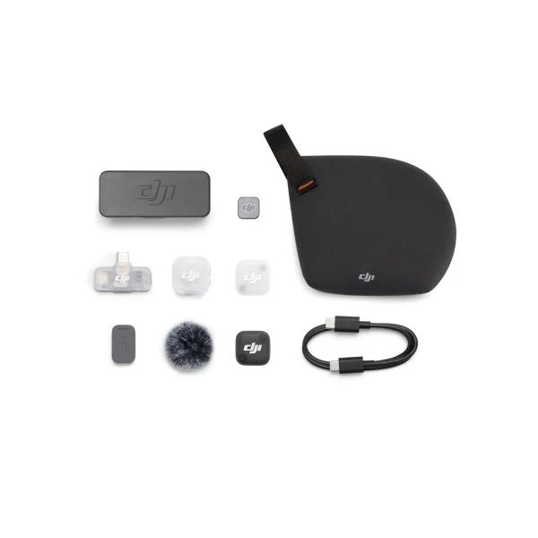 DJI Mic Mini 2 (1 TX + 1 Mobile RX + Charging Case) - DJI-MIC200M-1V1M