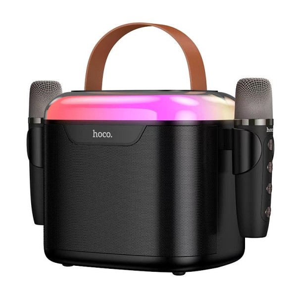 Hoco Vessel RGB Bluetooth Speaker with Two Microphones - DS69