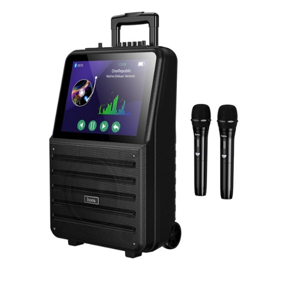Hoco Wireless Display Bluetooth Speaker with Mic - DS70