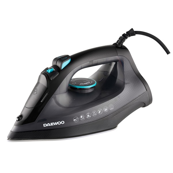Daewoo 2400Watts, Steam Iron, Black - DSI 6050