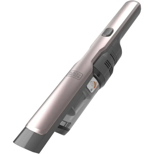Black & Decker 12V 2.0Ah Cordless Slim Hand Vacuum with Digital Motor, Rose Gold - DVC320BRG-GB