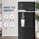 Daewoo 540Watts, Water Dispenser with Bullet Icemaker, Black - DWD7629