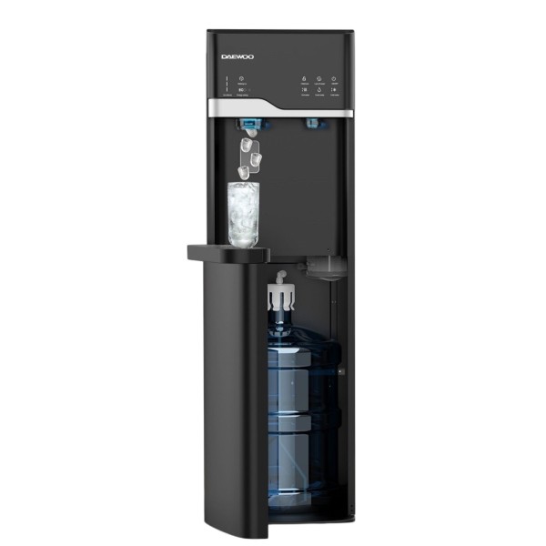 Daewoo 540Watts, Water Dispenser with Bullet Icemaker, Black - DWD7629