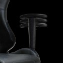 DRAGON WAR Ergonomic Gaming Chair with 2D Armrest, Black - GC-003BK