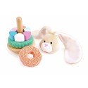 Hape Bunny Stacker Toy - E0107-T