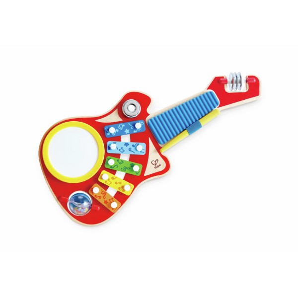 Hape 6-in-1 Guitar Band Toy for Baby - E0335-T