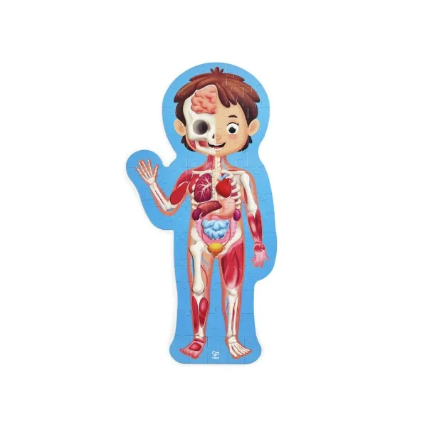 Hape Human Body Puzzle Toy for Baby - E1635-T