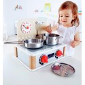 Hape 2-in-1 Kitchen & Grill Set Toy for Baby - E3151-T