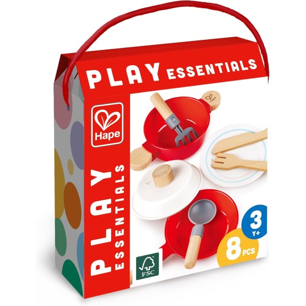 Hape Little Chef Cook & Serve Set Toy for Baby - E3188-T Hape Little Chef Cook & Serve Set Toy for Baby - E3188-T