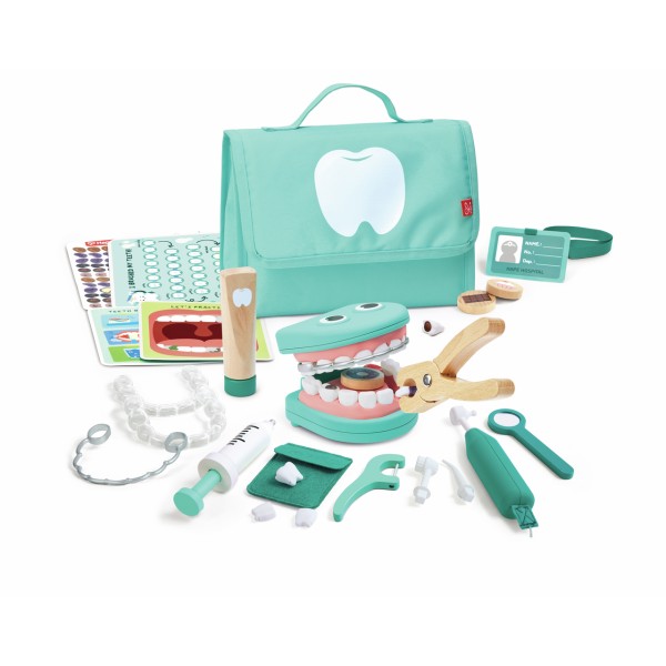 Hape Little Dentist Playset Toy for Baby - E3227-T Hape Little Dentist Playset Toy for Baby - E3227-T