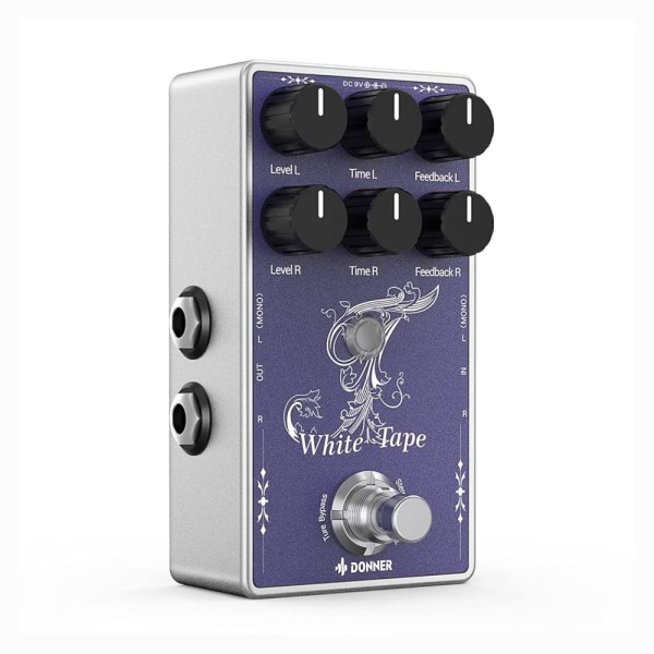 Donner, Analog Tape Delay Effect Pedal for Guitar & Bass - EC1335