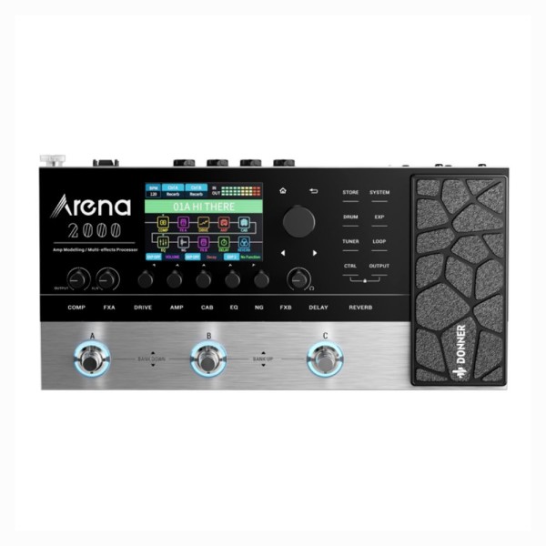 Donner Arena 2000 Multi-Effect Guitar Pedal - EC1790