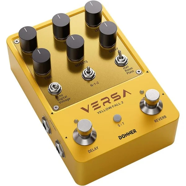Donner Yellow Fall II Guitar Delay & Reverb Pedal - EC6926