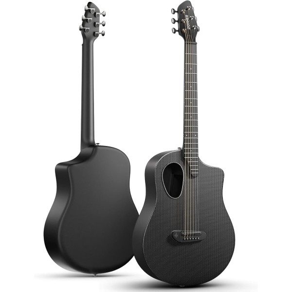 Donner 38-inch Carbon Fiber Acoustic Guitar - EC6965