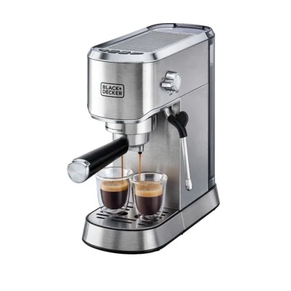 Black & Decker 1L Pump Espresso Coffee Machine 1450W - ECM150-B5