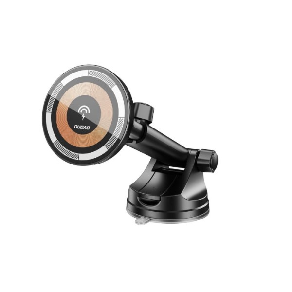 Dudao Magnetic Charging Car Mount Holder, Black - F12 MAX+